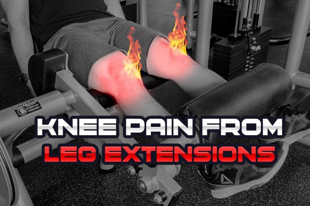 Knee pain from leg extensions - blog cover image